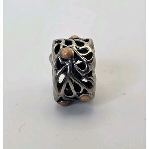 Chamilia Sterling Silver 925 Energy Enamel Spacer Charm Bead NA-33